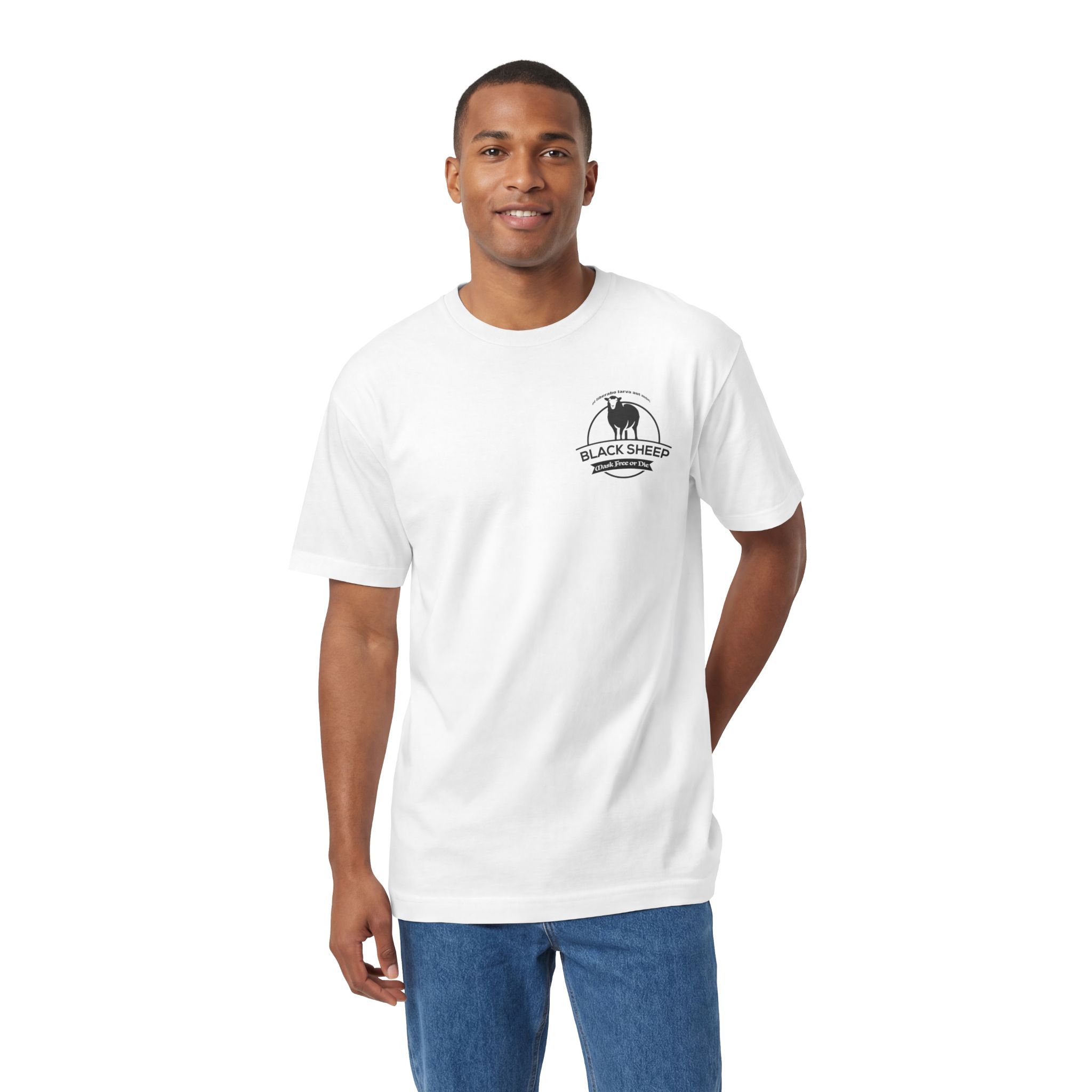 Black Sheep Tee — "Black Sheep" Graphic Logo T-Shirt - Image 4